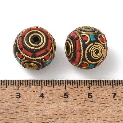Handmade Indonesia Beads PY-CBAE318-04-1