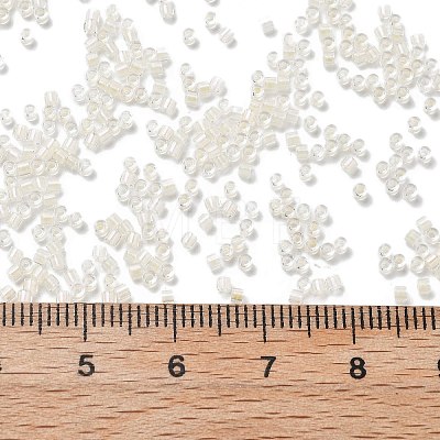 Transparent Inside Colours Glass Seed Beads SEED-H003-04B-1