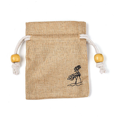 Burlap Packing Pouches ABAG-L006-A-01-1