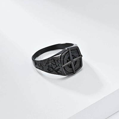 316L Surgical Stainless Steel Finger Rings for Men FS-WGFC20E-14-1