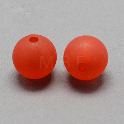 Transparent Acrylic Ball Beads FACR-R021-12mm-04-1