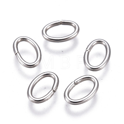 Tarnish Resistant 304 Stainless Steel Jump Rings STAS-F250-11P-M-1