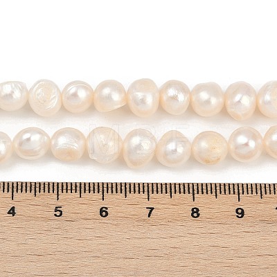 Natural Cultured Freshwater Pearl Beads Strands PEAR-P064-20C-02A-02-1