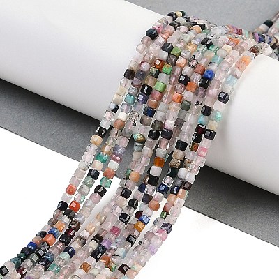 Natural Mixed Gemstone Beads Strands G-K312-01A-01-1