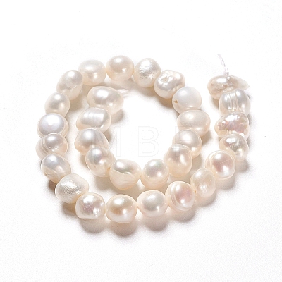 Natural Cultured Freshwater Pearl Beads Strands X-PEAR-I004-08A-1