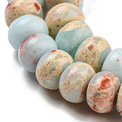 Synthetic Imperial Jasper Dyed Beads Strands G-D077-E01-02-1