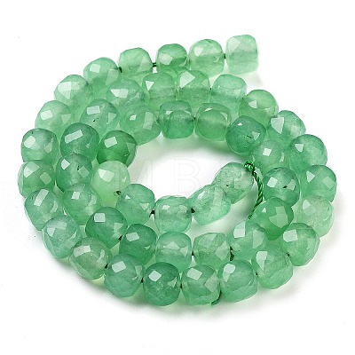 Natural Green Aventurine Beads Strands G-H028-A02-01-1