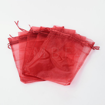 Organza Gift Bags with Drawstring OP-R016-17x23cm-03-1