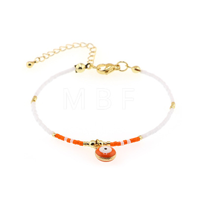 Bohemian Alloy Enamel Charm Bracelets BL3978-8-1