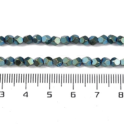 Electroplated Synthetic Non-magnetic Hematite Beads Strands G-A234-G03-01H-1