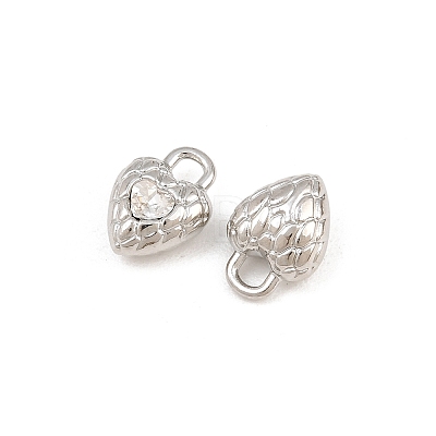 Alloy with Rhinestone Charms RB-CBA7AC6-21P-01-1