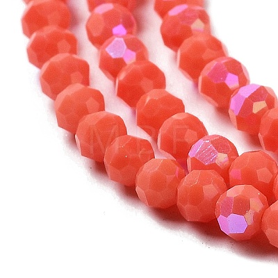 Opaque Glass Beads Strands EGLA-A035-P3mm-L34-1