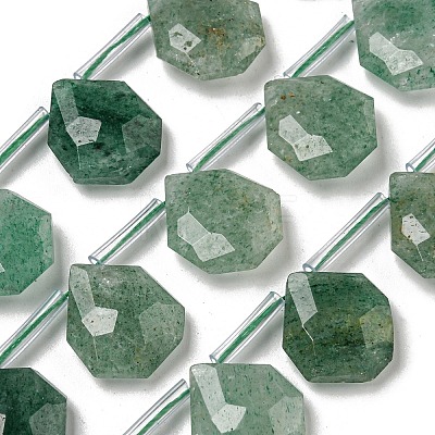 Natural Green Strawberry Quartz Beads Strands G-P544-C09-01-1