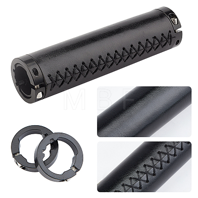 MTB Road Cycling Bicycle Handlebar Cover Grips AJEW-WH0092-12A-1