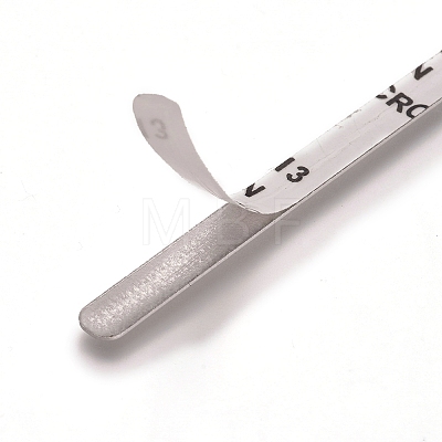 Aluminum Nose Bridge Wire for N95 Mouth Cover AJEW-NB0001-48-1