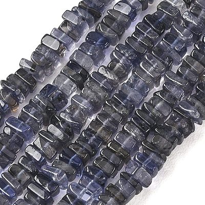 Natural Iolite Beads Strands GG-CBA1D78-A03-1