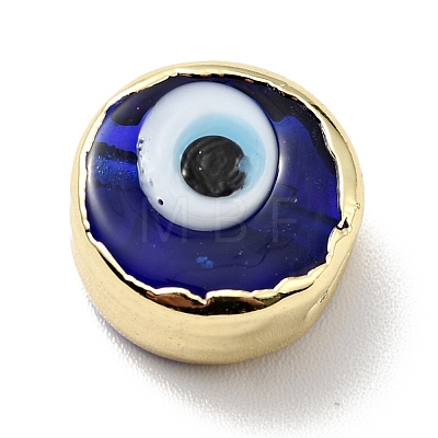 Handmade Evil Eye Lampwork Beads LAMP-G143-05LG-D-1