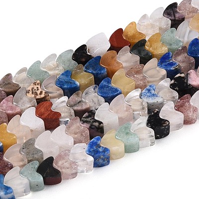 Natural Mixed Gemstone Beads Strands G-T143-32-1