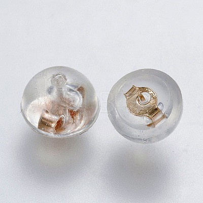 925 Sterling Silver Earring Ear Nuts X-STER-L053-02RG-1