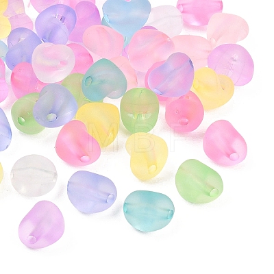 Frosted Acrylic Beads MACR-C041-01-1