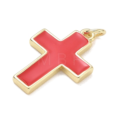 Rack Plating Brass Pendants KK-CBAB1AF-18D-G-1