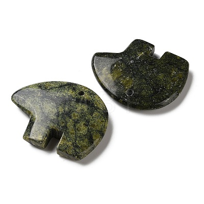 Natural Serpentine Pendants G-T144-08F-1