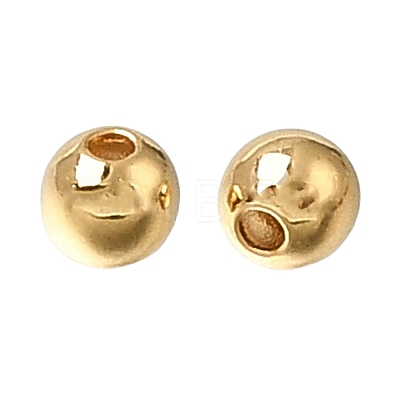 Brass Beads KK-CBA1A60-10G-1