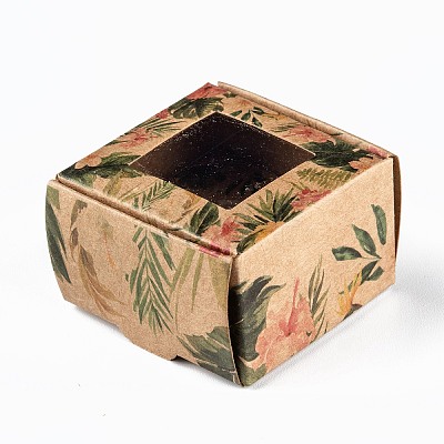 Rectangle Foldable Creative Kraft Paper Gift Box CON-B002-04D-02-1