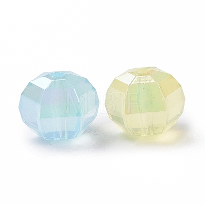Transparent Acrylic Imitation Jelly Beads OACR-P011-07M-1