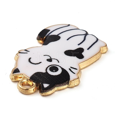 Rack Plating Alloy Enamel Pendants FIND-Q099-12G-02-1