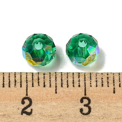 Electroplate Glass Beads EGLA-Z004-01A-08-1