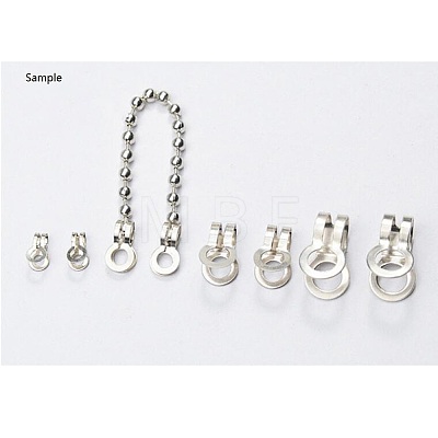 Tarnish Resistant 304 Stainless Steel Ball Chain Connectors LS-X-STAS-R089-05-1