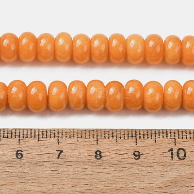 Natural Malaysia Jade Beads Strands G-B165-G01-5x8mm-11-1