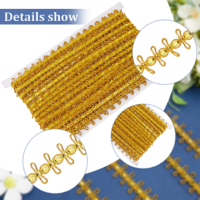 Polyester Lace Ribbon OCOR-WH0078-112A-1