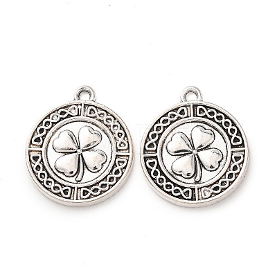 Tibetan Style Alloy Pendants FIND-C094-07AS-1