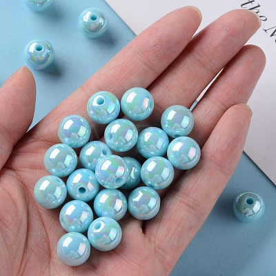 Opaque Acrylic Beads MACR-S370-D12mm-A07-1