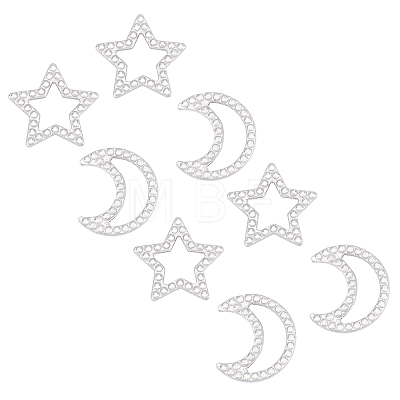 Unicraftale 304 Stainless Steel Cabochons STAS-UN0013-99P-1