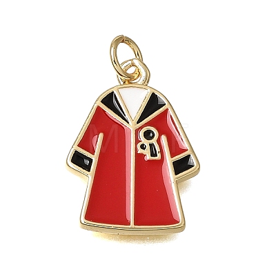 Alloy Enamel Pendants KK-CBAC91C-02G-A-1