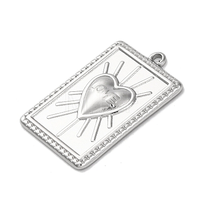 Anti-Tarnish 304 Stainless Steel Pendants STAS-K293-09P-1