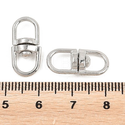 Alloy Double Eye Swivel Clasps FIND-C091-01P-1