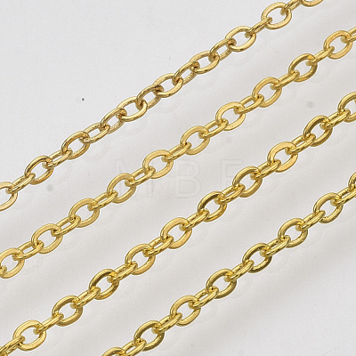 Brass Coated Iron Cable Chains CH-T002-05G-1