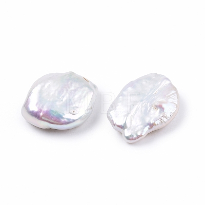 Natural Baroque Keshi Pearl Beads PEAR-N020-P15-1