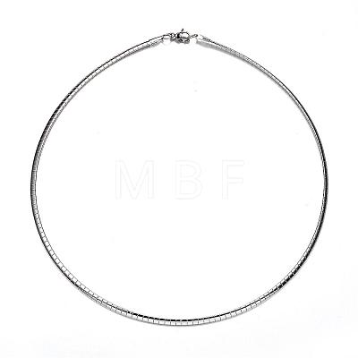 304 Stainless Steel Chain Necklaces NJEW-F127-01-1