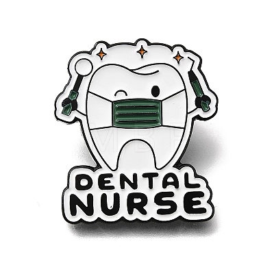 Tooth Theme Enamel Pins JEWB-E043-02EB-03-1