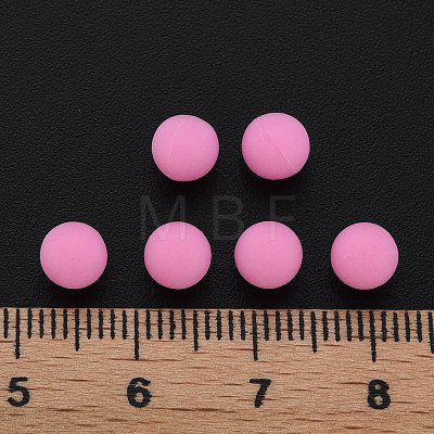 Opaque Acrylic Beads PAB702Y-B01-03-1