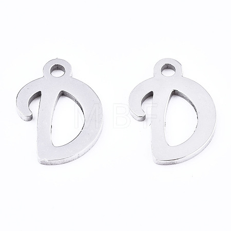 Non-Tarnish 201 Stainless Steel Charms X-STAS-T044-217P-D-1