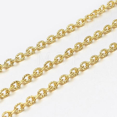 Iron Textured Cable Chains LS-X-CHT104Y-G-1