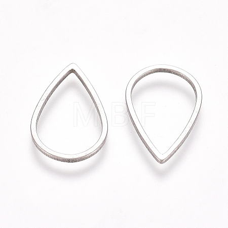 304 Stainless Steel Linking Rings X-STAS-TAC0002-18-02P-1
