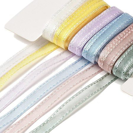 Polyester and Nylon Ribbon Sets DIY-Z029-01O-1