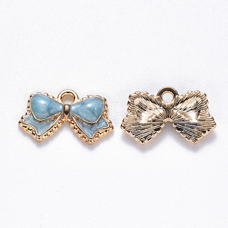 Alloy Enamel Pendants X-ENAM-S121-076B-1